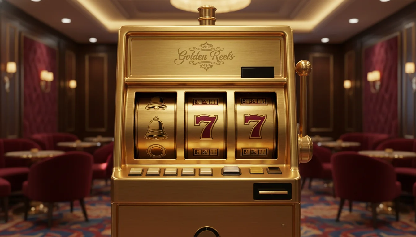 Mobile screenshot of the Golden Reels Casino interface